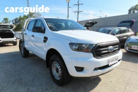 White 2018 Ford Ranger Crew Cab Chassis XL 3.2 (4X4) (5 YR)