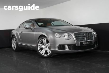 Grey 2011 Bentley Continental Coupe GT