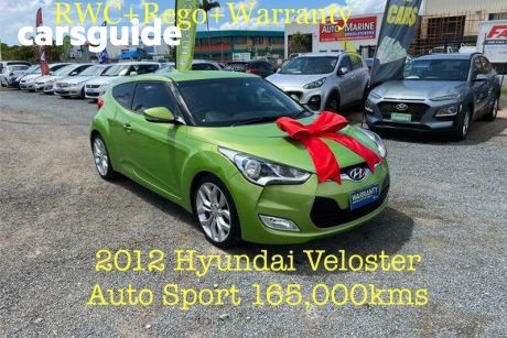Green 2012 Hyundai Veloster Coupe