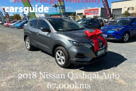 Grey 2018 Nissan Qashqai Wagon ST