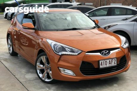 Gold 2012 Hyundai Veloster Coupe +