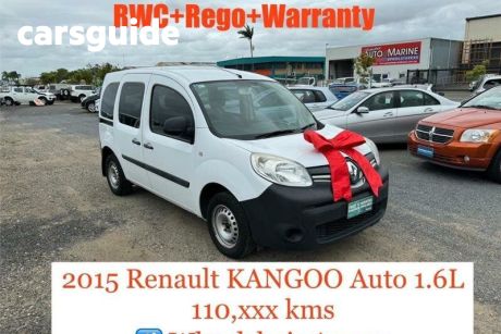 White 2015 Renault Kangoo Van 1.6 SWB