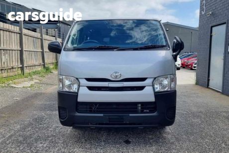 Silver 2018 Toyota HiAce Commercial GDH201