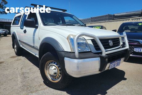 White 2004 Holden Rodeo Cab Chassis LX
