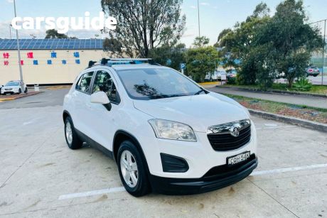 White 2013 Holden Trax Wagon TJ Active Wagon 5dr Man 5sp 1.8i MY15