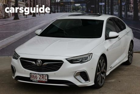 White 2019 Holden Commodore Liftback VXR