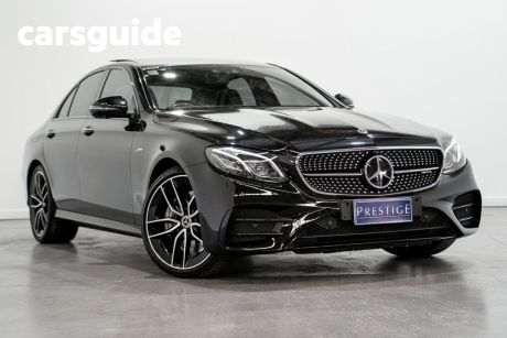 Black 2018 Mercedes-Benz E53 Saloon 4Matic+ EQ (hybrid)