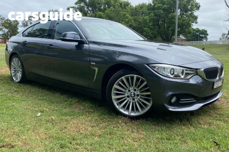 Grey 2015 BMW 420D Coupe Gran Coupe Sport Line