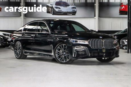 Black 2019 BMW 740I Sedan