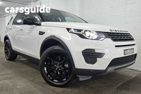 White 2016 Land Rover Discovery Sport Wagon TD4 180 SE 5 Seat