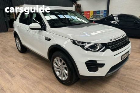 White 2018 Land Rover Discovery Sport Wagon TD4 (110KW) SE 5 Seat
