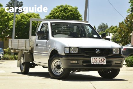 Silver 2002 Holden Rodeo Cab Chassis DX