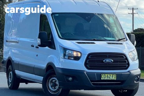White 2017 Ford Transit Commercial 350L (Mid Roof)