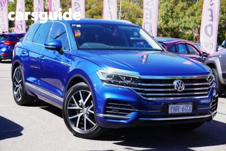 Blue 2019 Volkswagen Touareg Wagon Launch Edition