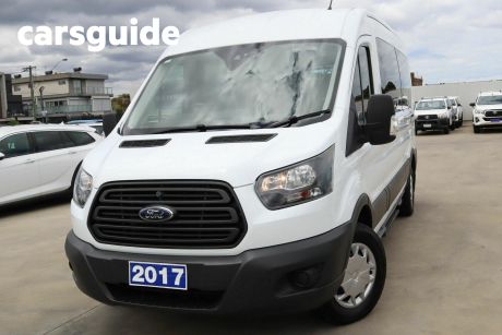 White 2017 Ford Transit Commercial 410L Mid Roof