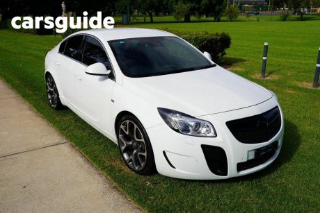 White 2013 Opel Insignia Hatchback OPC