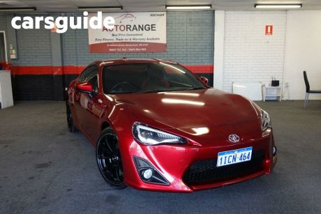 Red 2014 Toyota 86 Coupe GT ZN6