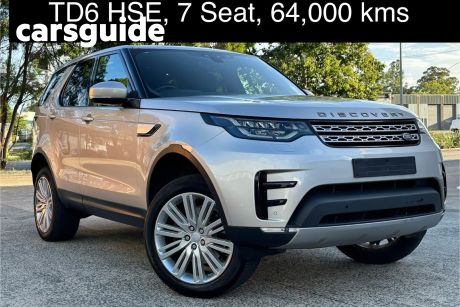 Gold 2017 Land Rover Discovery Wagon TD6 HSE