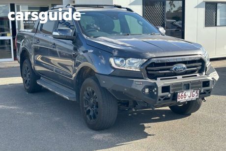 Grey 2018 Ford Ranger Double Cab Pick Up Wildtrak 2.0 (4X4)