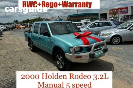 2000 Holden Rodeo Space Cab Chassis LX