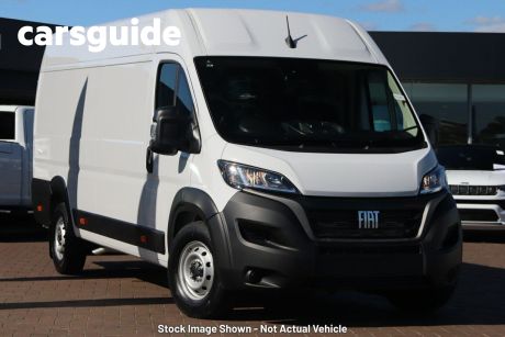 White 2023 Fiat Ducato Commercial Mid Roof XLWB