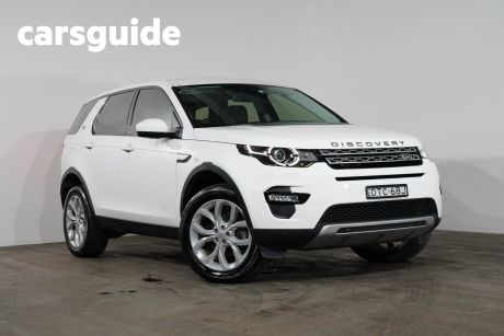 White 2017 Land Rover Discovery Sport Wagon TD4 150 HSE 7 Seat