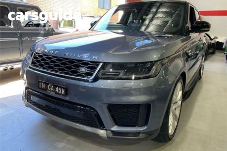 Blue 2019 Land Rover Range Rover Sport Wagon SDV6 SE (183KW)