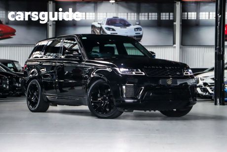Black 2018 Land Rover Range Rover Sport Wagon SDV6 HSE Dynamic