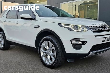 White 2017 Land Rover Discovery Sport Wagon SD4 (177KW) HSE 5 Seat