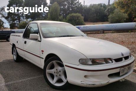 White 1996 Holden Commodore Utility S