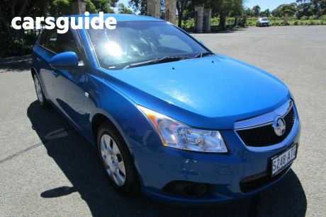 Blue 2012 Holden Cruze Hatchback CD
