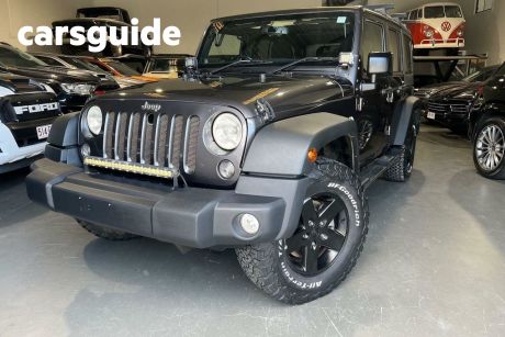 Grey 2014 Jeep Wrangler Softtop Unlimited Sport (4X4)