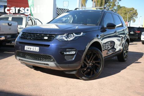 Blue 2016 Land Rover Discovery Sport Wagon TD4 180 HSE 5 Seat