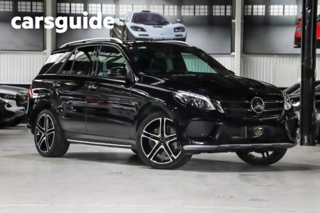 Black 2016 Mercedes-Benz GLE43 Wagon 4Matic