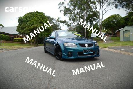 Blue 2013 Holden Commodore Utility SV6 Z-Series