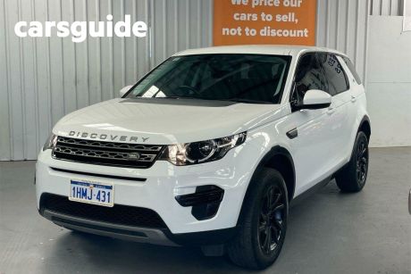White 2018 Land Rover Discovery Sport Wagon TD4 (110KW) SE 5 Seat