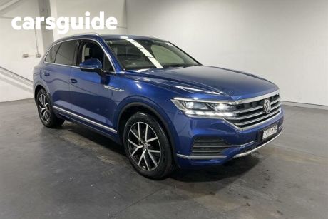 Blue 2019 Volkswagen Touareg Wagon Launch Edition