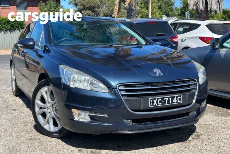 Blue 2012 Peugeot 508 Wagon Allure HDI Touring
