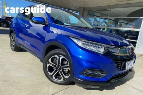 Blue 2019 Honda HR-V Wagon VTI-LX