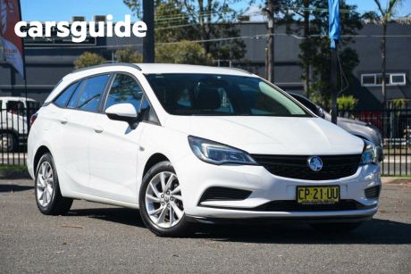 White 2018 Holden Astra Sportswagon LS Plus (5YR)