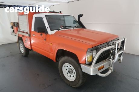 Red 1995 Nissan Patrol Cab Chassis (4X4)