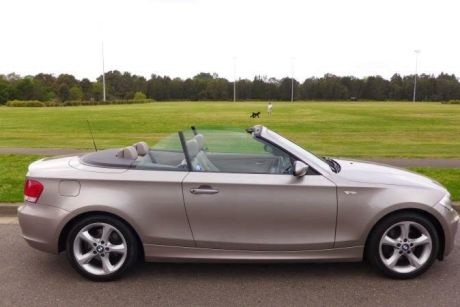 Brown 2008 BMW 120I Convertible