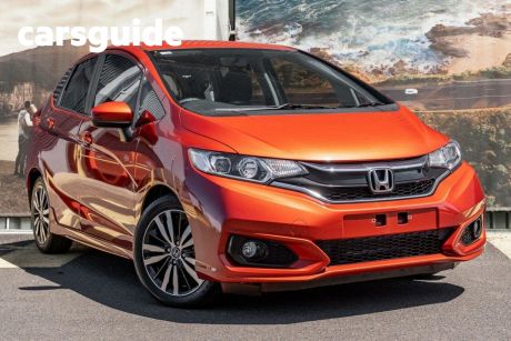 Orange 2018 Honda Jazz Hatch GF VTi-S Hatchback 5dr CVT 1sp, 1.5i [MY18]