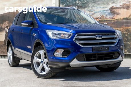Blue 2017 Ford Escape Wagon Trend (fwd)