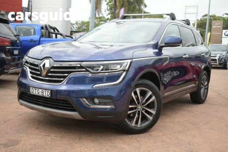 Blue 2017 Renault Koleos Wagon Intens (4X4)