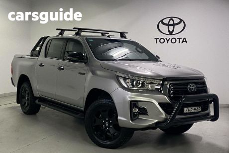 Silver 2020 Toyota Hilux Ute Tray 4X4 ROGUE 2.8L T DIESEL AUTOMATIC DOUBLE CAB