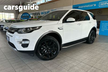 White 2015 Land Rover Discovery Sport Wagon L550 SD4 HSE Wagon 5dr Spts Auto 9sp 4x4 2.2DT [MY16]