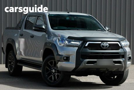Silver 2021 Toyota Hilux Double Cab Pick Up Rogue (4X4)