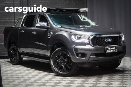 Grey 2021 Ford Ranger Double Cab Chassis XLT 3.2 (4X4)