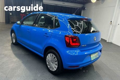 Blue 2016 Volkswagen Polo Hatchback 66 TSI Trendline